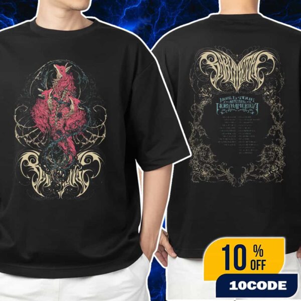 Babymetal Spirit Foxes Tee Version World Tour 2025-2026 North American Unisex T-Shirt