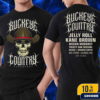 Buckeye Country Superfest 2025 Rodeo Girl Cowboy Full Lineup Merch Tee With Jelly Roll Unisex Two Sides T-Shirt