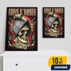 Metallica M72 Houston Skeleton Reaper Poster Artwork By Vance Kelly June 14 2025 At NRG Stadium TX North American Tour Poster Canvas