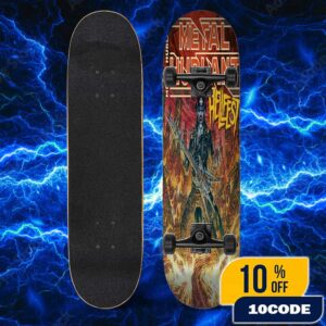 Hellfest 2025 Official Merch Hors-Serie Hellfest x Metal Hurlant Poster Limited Edition New Arrivals Skateboard Event Deck