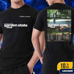 Jeremy Zucker Welcome To The Garden State Tour 2025 Dates List Classic T-Shirt Two Sides