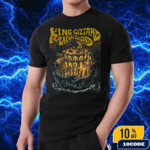 King Gizzard And The Lizard Wizard Phantom Island Album Cover Art 2025 Fan Gifts Classic Tee Shirt