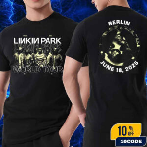Linkin Park Berlin Germany From Zero World Tour 2025 Exclusive Merch Tee At Olympiastadion On June 18th Fan Gifts Classic T-Shirt