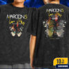 Linkin Park From Zero World Tour 2025 In Italy At Milan On June 24 At I-DAYS Festival Wash Tee Shirt Two Sides