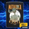 Metallica M72 Houston Skeleton Reaper Poster Artwork By Vance Kelly June 14 2025 At NRG Stadium TX North American Tour Lighter Box