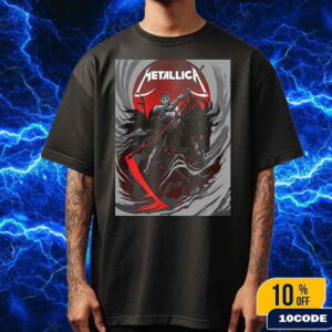 Metallica M72 Denver 2025 North American Tour Poster Pop-Up Event At Empower Field At Mile High On June 27-29 Design Artwork By Becky Cloonan Unisex T-Shirt