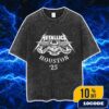 Judas Priest Shield Of Pain Tour 2025 Shield Wings With Tour Dates Backprint Merch Unisex Two Sided Washed T-Shirt