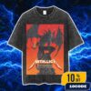 Hellfest 2025 Official Merch Hors-Serie Hellfest x Metal Hurlant Poster Limited Edition Vintage Washed Unisex T-Shirt
