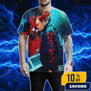Official Muse Band Unravelling New Single June 20 2025 Poster Design Artwork 3D AOP Unisex T-Shirt