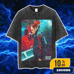 Official Muse Band Unravelling New Single June 20 2025 Poster Design Artwork Vintage Unisex T-Shirt