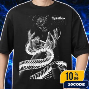 Official Screen Prints Spiritbox Band Poster Design Artwork By Matty Ryan Tobin At Hellfest June 19-22 2025 At Clisson France Merch Unisex T-Shirt