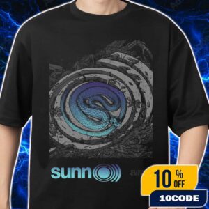 Official Screen Prints Sunn O))) At Hellfest June 19-22 2025 At Clisson France Poster Design Artwork By JOHRICE Merch Unisex T-Shirt