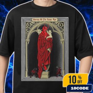 Queens Of The Stone Age The End Is Nero Tour Poster Show Limited June 10 2025 At Boston MA MGM Music Hall At Fenway Merch Unisex T-Shirt