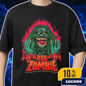Rob Zombie Superbeast By Puis Calzada Rockabilia Exclusive Unisex T-Shirt