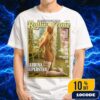Judas Priest Shield Of Pain Tour 2025 Shield Wings With Tour Dates Backprint Unisex T-Shirt Merchandise