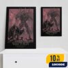 Official Screen Prints Sunn O))) At Hellfest June 19-22 2025 At Clisson France Poster Design Artwork By JOHRICE Poster Canvas