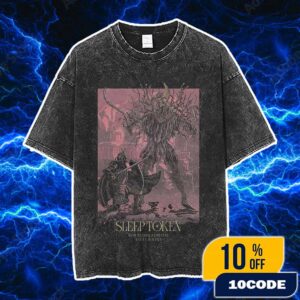 Sleep Token Take The Stage At The Download Festival June 13-15 2025 At Donington Park UK Poster Artwork By ChrisHardy Design Vintage T-Shirt