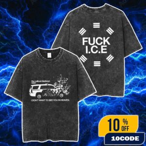 The Callous Daoboys New Merch Arrivals 2025 Fuck ICE Two Sides Washed Unisex T-Shirt
