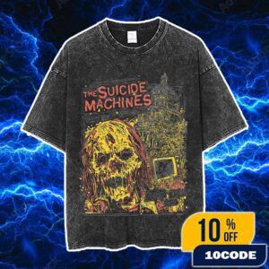The Suicide Machines Warped Tour x Washington DC June 14-15 2025 Poster Limited Edition Artwork Design By dismaydesign Vintage Washed Unisex T-Shirt