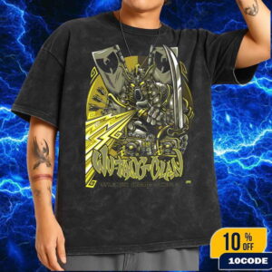 Wu Tang Clan Los Angeles California 2025 Concert Poster At Crypto Arena On June 22 2025 Wash Tee Shirt
