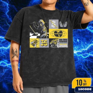 Wu Tang Clan The Final Chamber San Francisco 2025 Poster At Chase Center On June 24 Wash T-Shirt
