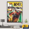 ACDC Tallinn PWR UP Tour Poster 2025 Lithograph At Tallinn Song Festival Grounds Estonia Artwork By Steven Thomas On July 24th 2025 Home Decor Poster Canvas