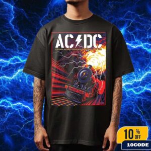 ACDC PWR Up Madrid Spain 2025 Venue Poster At Riyadh Air Metropolitano On July 12 And 16 Fan Gifts Classic T-Shirt