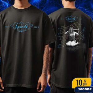 Addison Rae The Addison Tour 2025 Schedule Tour Dates Photo Art Fan Gifts Classic Two Sides T-Shirt