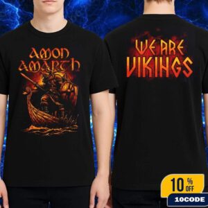 Amon Amarth We Are Vikings Merch Fan Gifts Classic Two Sides T-Shirt