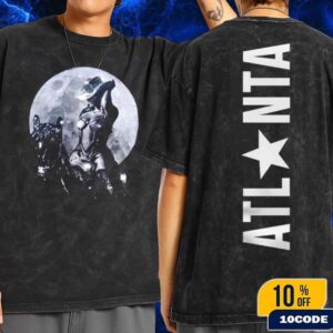 Beyonce Atlanta 2025 Cowboy Carter World Tour Merch Tee Iron Horse On July 12 2025 At Mercedes-Benz Stadium Fan Gifts Wash T-Shirt Two Sides