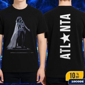 Beyonce Atlanta 2025 Cowboy Carter World Tour Merch Tee Renaissance Cape Stage Moment On July 12 At Mercedes-Benz Stadium Classic Two Sides T-Shirt