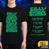 Billy Strings Australia And New Zealand Exclusive Tee Tour 2025 Merch Monster Mouth By Logan Fox Merch T-Shirt Two Sides