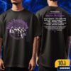 The Trinity Of Terror Tour 2025 With Ice Nine Kills – Black Veil Brides and Motionless White Tour Dates On Aug And Sept Fan Gifts Merchandise T-Shirt Two Sides