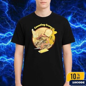 Counting Crows Butter Miracle Album Cover T-Shirt Merchandise Classic Tee