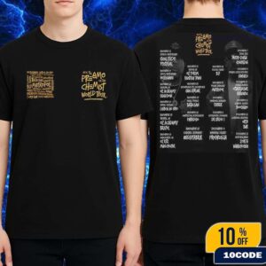 DJ PREMIER x The Alchemist He’s The Preemo I’m The Chemist World Tour 2025 Dated List Fan Gifts Merch Classic Two Sides T-Shirt