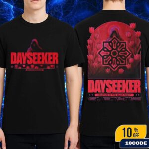 Dayseeker Creature In The Black Night Album 2025 Creature Tracklist Tee Merch Two Sides T-Shirt