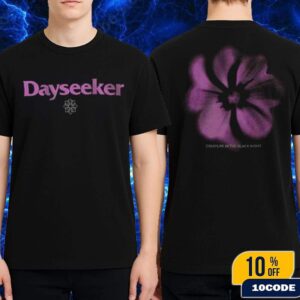 Dayseeker Creature In The Black Night Album 2025 Merch Tee Forest Green Faded Flower Fan Gifts Classic Two Sides T-Shirt