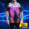 Metallica M72 Denver 2025 Night 2 Venue Poster In Denver Colorado At Empower Field at Mile High On June 29 All Over Print T-Shirt
