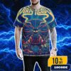 Primus Onward And Upward Detroit Michigan 2025 Event Poster At Freedom Hill On July 16 All Over Print T-Shirt