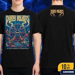 Dirty Heads Sacramento California 2025 Event Poster At California State Fair On July 16 Classic Two Sides T-Shirt