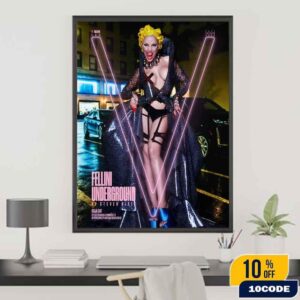 Doja Cat V Magazine 2025 Fellini Underground By Steven Klein Home Decor Poster Canvas