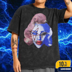 Doja Cat VIE x V MAGAZINE Limited Edition Designs Merch Wash T-Shirt