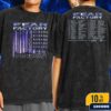 Shank Tour 2025 Schedule List Dates On Sept Oct And Nov Wash Two Sides T-Shirt