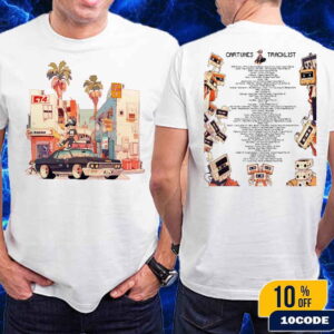 Full Track List Album Cartunes 4 Tape B Fan Gifts Classic Two Sides T-Shirt