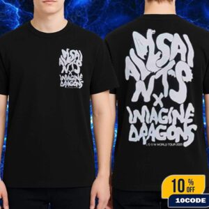 Imagine Dragons X ALLSAINTS Drogando Loom World Tour 2025 Merch Tee Fan Gifts Classic Two Sides T-Shirt