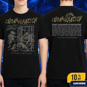 Inkcarceration Music And Tatto Festival 2025 Ohio State Reformatory Merch Rat Trap Two Sides Classic T-Shirt