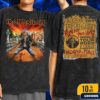 Iron Maiden FC Exclusive Eddie And The Aliens 2025 Wash T-Shirt Two Sides