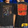 Antichrist Siege Machine Europe Tour 2025 Dates List Merch Tee Storming The Temple Metal Wash T-Shirt Two Sides