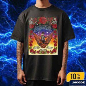 Jerry Garcia Symphonic Celebration With The Colorado Symphony Official Event Poster In Morrison Colorado At Red Rocks Amphitheatre On July 6 2025 Unisex T-Shirt