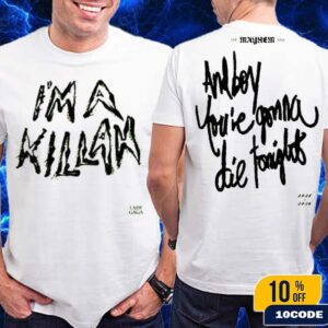 Lady Gaga The Mayhem Ball Tour 2025-2026 Exclusive Tee I’m A Killah Official Concert Merch Classic T-Shirt Two Sides